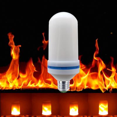 China Sports Stadiums 7W Atmosphere Lamp LED Flame Effect Fire Creative Flickering Decorative Light Bulbs for sale