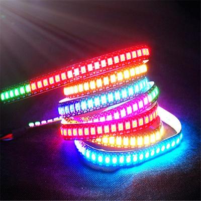 China NEW Accessible Led Strip 144 LEDs/M WS 2812 WS2812 B LANDSCAPE Led Strip Light PCB 5V for sale