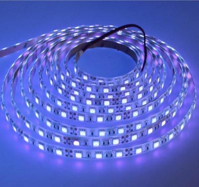 China Hotel CE ROHS DC12V SMD 5050 365nm 395nm Flexible Tape Waterproof UV Ultraviolet Led Strip for sale