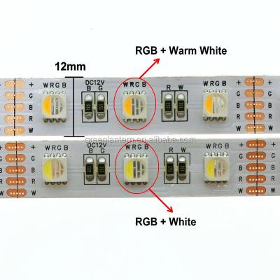 China Sports Stadiums DC12V 5050 SMD RGBW Led Strip Light For Indoor And Outdoor Used for sale