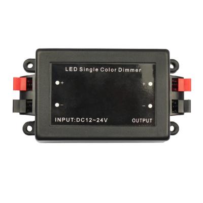 China Switch Controller NEW DC12-24V 192w RF Remote Dimmer Single Color Led Dimmer Controller for sale