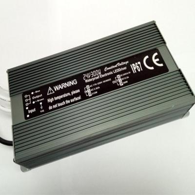 China Waterproof 300W 12V 24V AC/DC LED Transformer AC 170-260V Dedicated Power Supply With Aluminum Case 300W Power Supply for sale