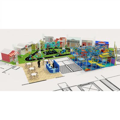 China 2-12 Years Used Professional Children Indoor Playground Kids Playhouse for sale