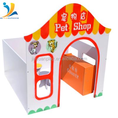 China 5-15 Years Kids Pet Shop Role Play Center Indoor Playground Equipment for sale