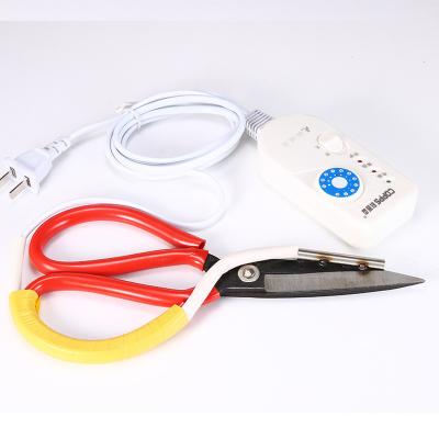 China Iron Fast Fever Heating Scissors Best Selling Retailer Scissor Fast-Cutting High Quality Heat Resistant Fabric Looseless for sale