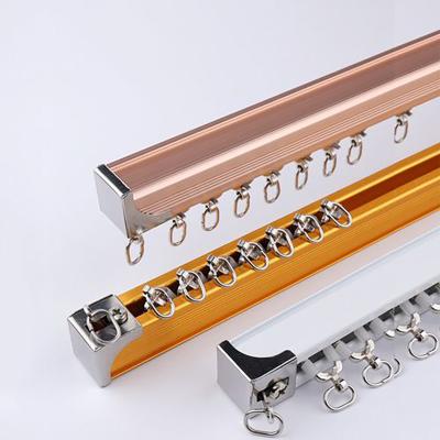 China Innovative and Customizable Motorized Curtain Tracks with Aluminum Alloy Material for sale