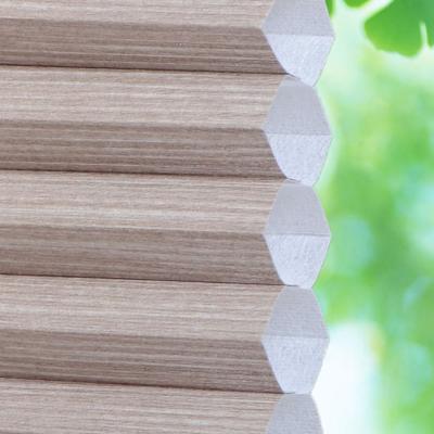 China 16-20-26-38-45mm Honeycomb Blinds Keep Your Space Cool and Quiet with Sound Insulation for sale