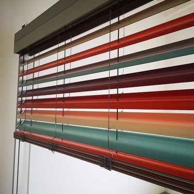 China Horizontal Curtain Dream Design Manual Electric Control Alu Coils Blinds Customized for sale