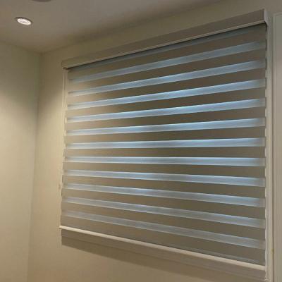 China Horizontal Structure Customized Polyester Roller Blind and Durable for Indoor/Outdoor for sale