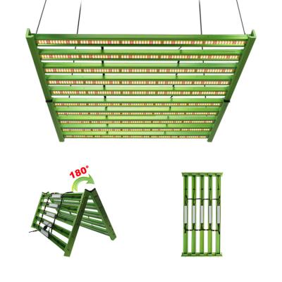 China Seed Starting Full Spectrum KingBrite 650w Samsung LM301H IR UV 660nm Raise Lights King Brite Foldable Grow Bar for sale