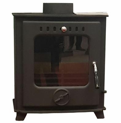 China Small Home Heaters 2017 Fashionable Products Steel Black Paint Shape Irish Micro Fireplace Stove for sale