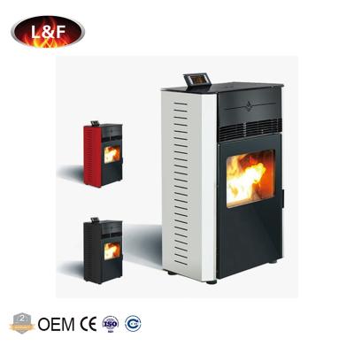 China Home Heaters Strong Air System Biomass Pellet Stoves For Household Use for sale