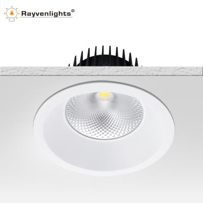 China 12-45W 60 Degree Indoor Lighting Anti Glare Dimmable 6 8 Inch COB Led Light Downlight for sale