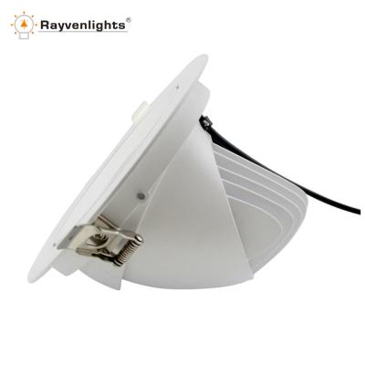 China Store 30W CRI90 LED indoor scoop downlight SAA TUV showed LED gimbal downlight wholesale for sale