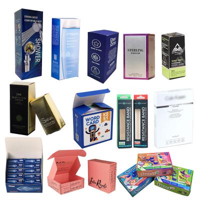 China Custom Logo Cheap Quality Packaging Boxes Recyclable Printing Corrugated Custom Paper Gift Cardboard Package Box for sale