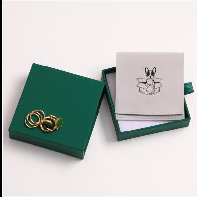 China Professional Logo Drawer Jewelry Box For Custom Made Sliding Gift Box Ring Earrings Necklace Recyclable New Design Jewelry Bracelet for sale