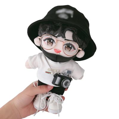 China Custom Korean Plush Idol Doll Kpop Star Doll Cute Gift Fashion News Lovely Stand Small Custom Plush Dolls for sale