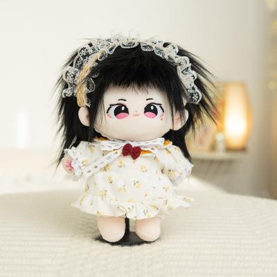 China High Quality Soft Stuffed Plush Doll Stuffed Standing Decorative Doll Custom Design Beautiful Lolita Style Korean Kpop Idol Doll for sale