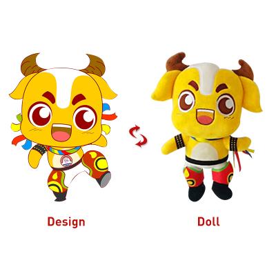 China Hot Selling New Cartoon Anime Stuffed Animal Plush Toys Custom Plush Toys Plushies Make Your Own Movie Mascot Most Derivative for sale