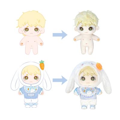 China High Quality Custom Plush Soft Stuffed Doll Custom Garage Kit Dolls Plush Doll Korean Kpop Idol Doll For Famous Music Star Group Fans Gifts for sale