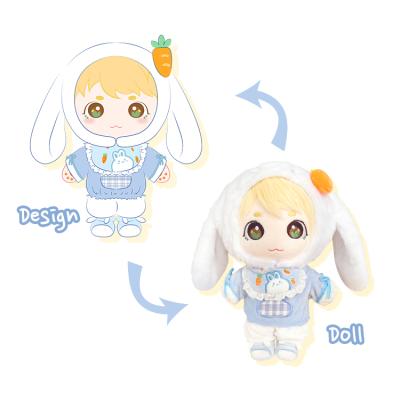 China Garage kit dolls customized cute custom kpop doll korean plush toys soft toys stand 20cm doll plush kpop korea idol doll for sale