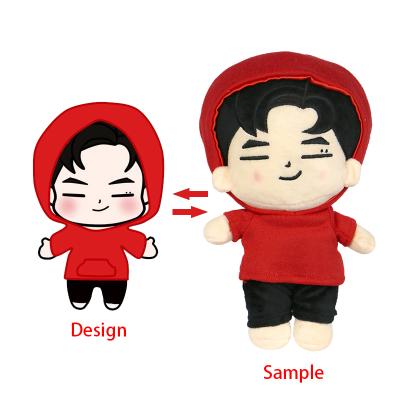 China Custom Pretty Factory Gift Custom Plush or Branding Toy Personal Doll Activity Mascot for sale