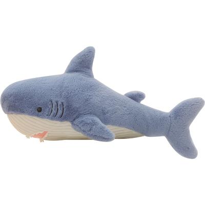 China Hot Selling Lovely Gift Amazon Product Plush Toy Shark Bed Pillow Children's Toy Tile Animal Comfort Accompanying Gift for sale