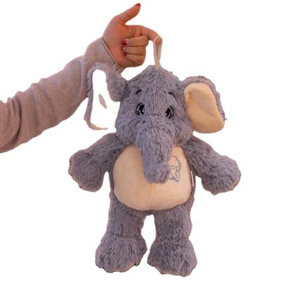 China EN 2121 98cm Comfortable Popular Baby Elephant Plush Cuddly Toy for sale