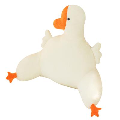 China Pillow or Waist Cushion Individual Designed Goose Duck Plush Multifunctional Toys Pillow Office Chair Waist Customized Home Cushion Series for sale