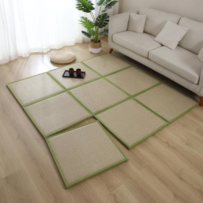 China Modern Japanese rattan folding rug living room mat tatami mat summer sleep mat floor bedroom for sale