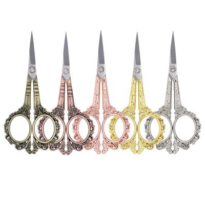 China Embroidery Scissors Stainless Steel Pointed Stork Cloth Scissors Small for Sewing Crafting Art for sale