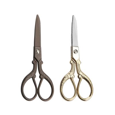 China Fabric /Sewing Shears Vintage Gold Working Scissors 5