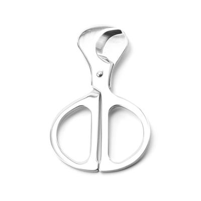 China Eco-friendly Mini Full Stainless Steel Cigar Cutter Cigar Scissors for sale