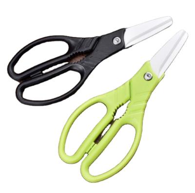 China Healthy Simple Daily Portable Baby Safety Household Instruments Universal BPA Cutting Ceramic Scissors For Baby Food for sale