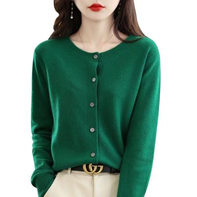 China Anti-wrinkle factory directly for classic crewneck women's knitwear solid color all wholesale price for sale