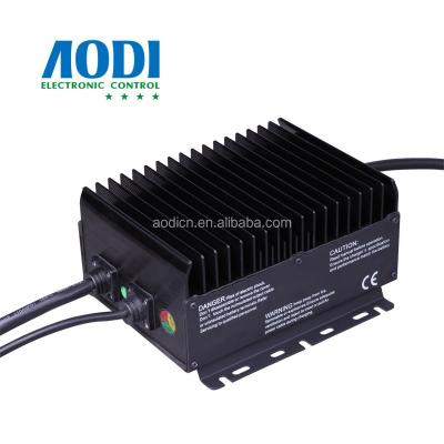 China Colorful Lights 48V18 Amp 1KW Replacement Delta-Q Battery Charger For Electric Scissor Lifts for sale