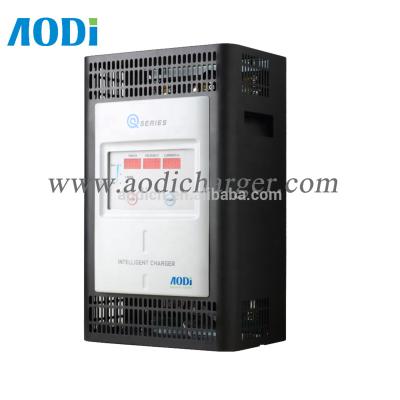 China Industrial 24VDC 160A Hyster Yale Toyota forklifts battery charegr 3 phase 1 phase high frequency modular saving energy for sale