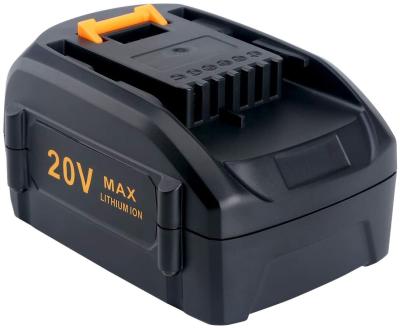 China Power Tool Replacement Worx 20V 4.0ah WA3520 WA3575 Battery For Worx 20-Volt Power Tool WX178L WX682L WX530L Cordless worx WX550L for sale