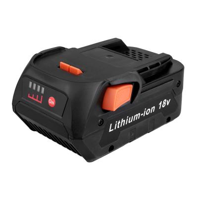 China Power Tools 18V 3.0Ah Replacement Li-ion Battery For RIDGID 18Volt R840083 R840086 R840084 AC840085 for sale