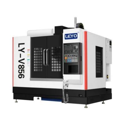 China Metal Machining LEYO vmc 856 vertical cnc milling machine 5 axis cnc vmc machine machining center for sale