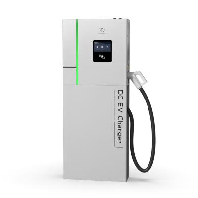 China Charging Electric Car Charging 30kw Fast DC Ccs2 Ev Electric Car Charger Station From Ocpp 1.6j Wallbox Charging Point for sale