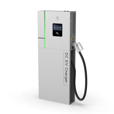 China Newest Ccs Gbt 7kw 15kw 20kw 30kw Wallbox Ev Charger Charging Solar Charging Station Electric Car Electric Charging Station for sale