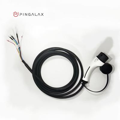 China European Plug China Manufacturer Electric Car Charger OEM 32a 40a 48a Ev Plug With 22 Feet Cable for sale