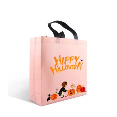 China OEM China Customized Recyclable Christmas Gift Tote Bag Large Capacity Nonwoven Tote Bag for sale