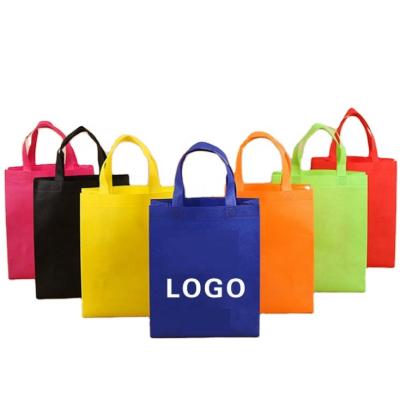 China BIODEGRADABLE logo printed degradable embossing foldable agriculture laminated classic nonwoven bag for sale