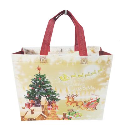 China Wholesale Recyclable Grocery Foldable Custom Color Supermarket Tote Non Woven Bag for sale