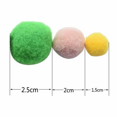 China Colorful Christmas Home Decoration Christamas Tree Decoration Hanging Wool Ball for sale