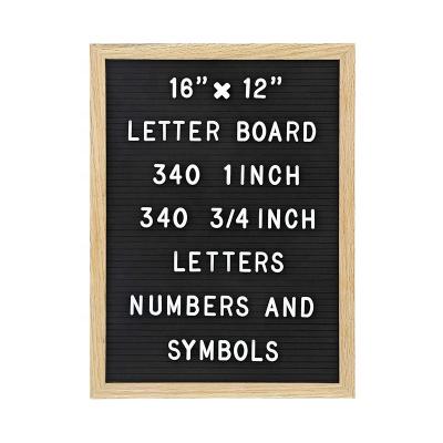 China Europe 2021 New Design Coffin Shape Decoration Outdoor Changeable Letters Sign Felt Letter Board for sale