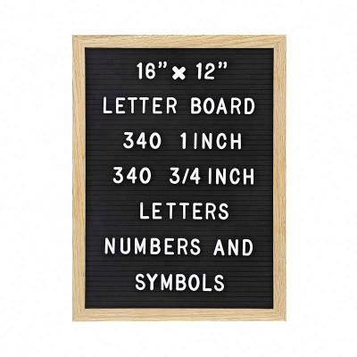 China Europe Factory OEM Changeable Color Felt Letter Board Message Board for sale