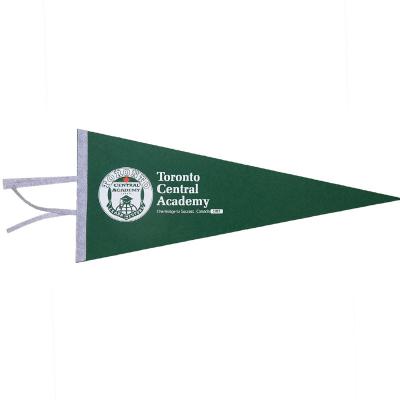 China Custom Felt Triangle Pennant Flag Anniversary Event Decoration Banner Banner Party Decoration Automotive Felt Supplies for sale